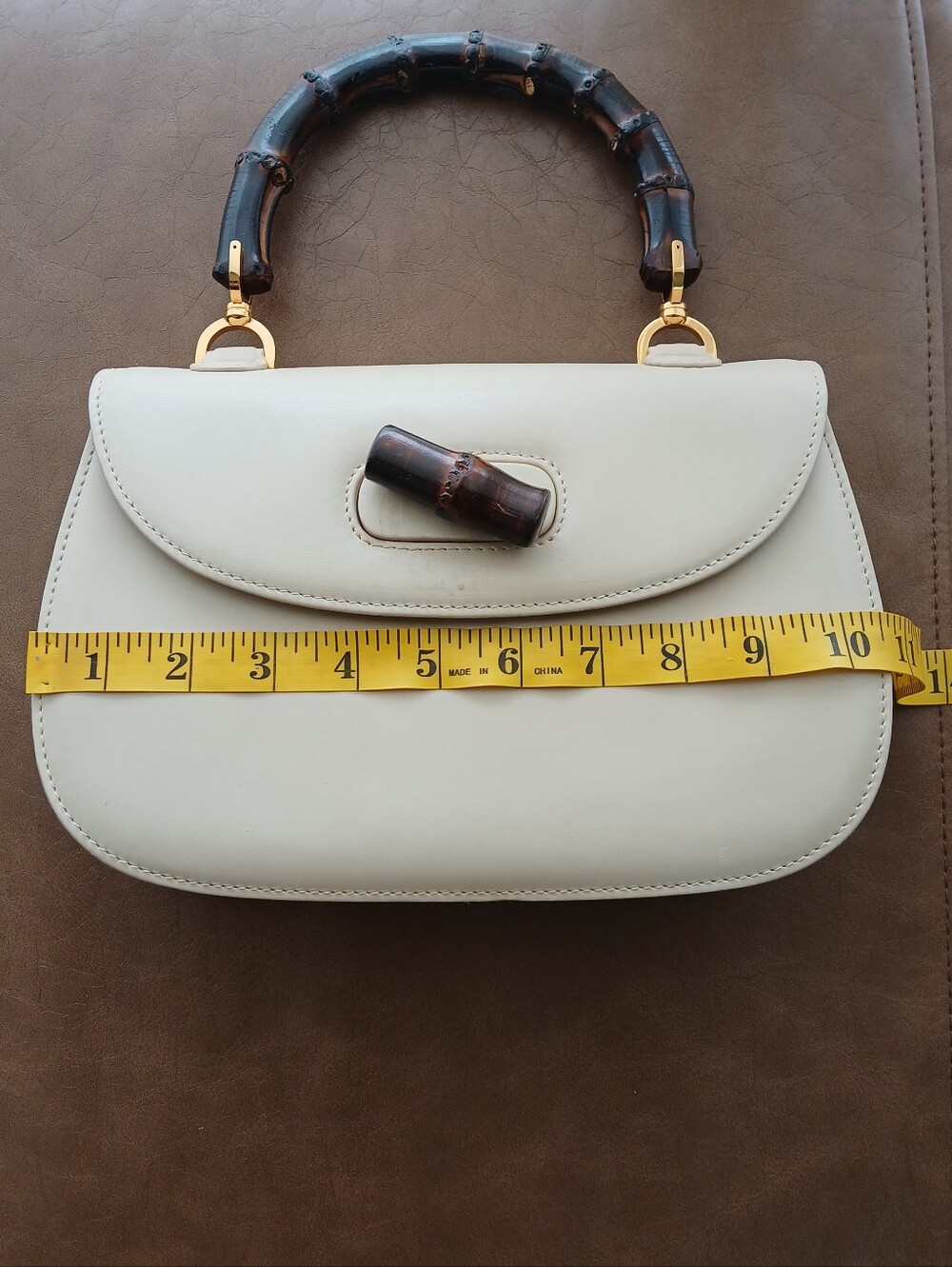 Vintage Gucci classic bamboo handle bag - Picture 15 of 16